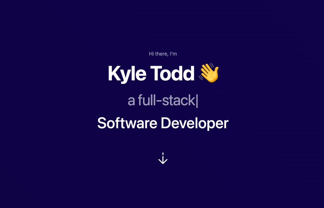 Kyle Todd - Software Developer